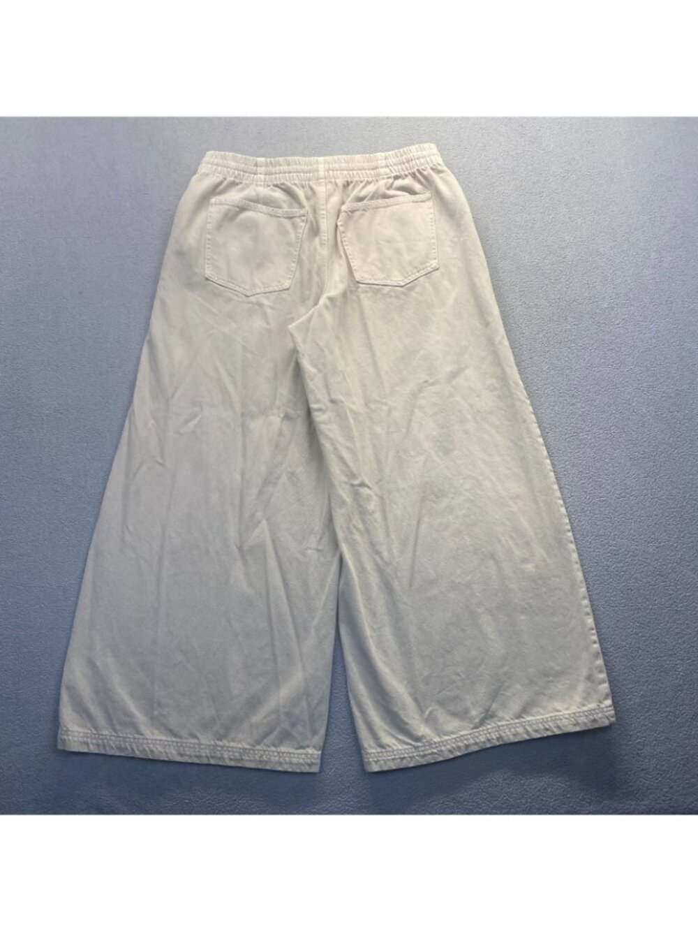Women's High-Rise Drawstring Wide Leg Relaxed Fit Size XL Pockets - Picture 2 of 10
